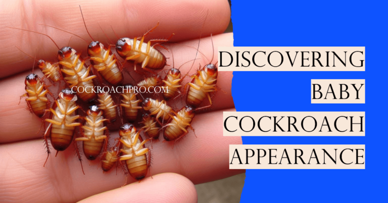 What Do Baby Cockroaches Look Like?