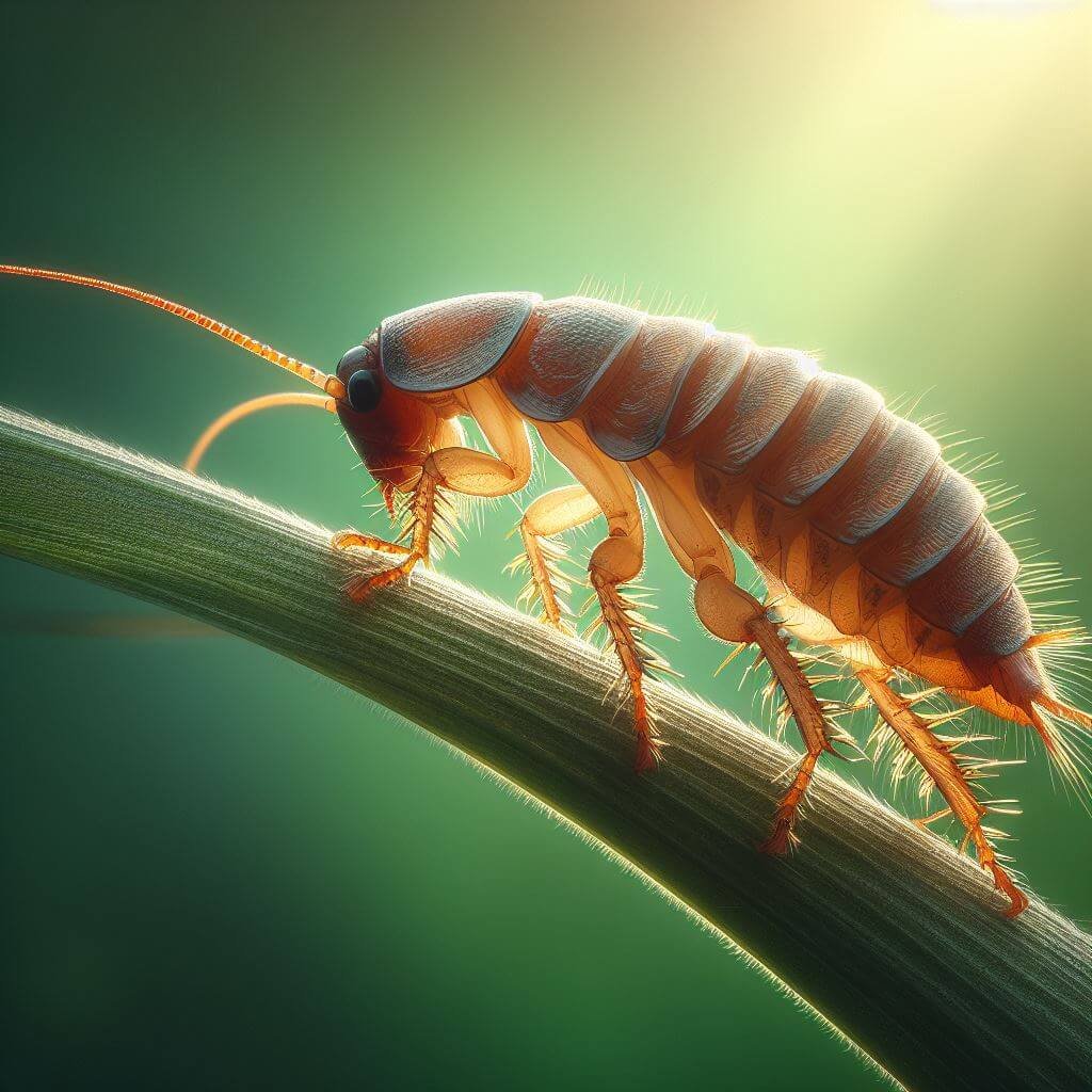 an image of cockroach Nymph
